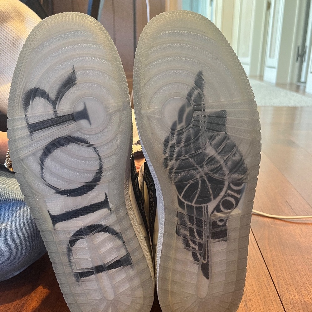 Men's Dior x Air Jordan 1 High US size 12 EU size 46 - Picture 8 of 15